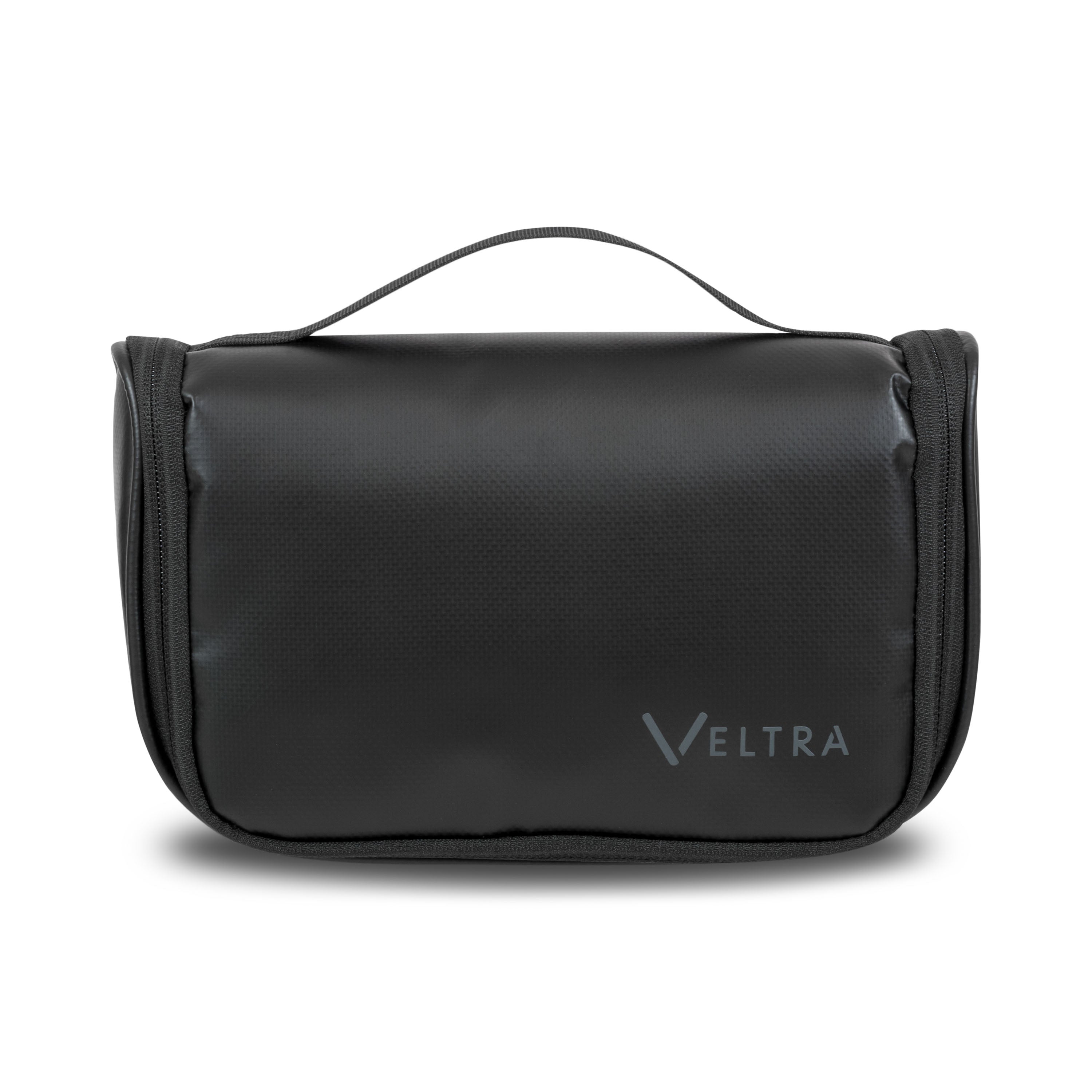 BLACK VELTRA TOILETRY POUCH