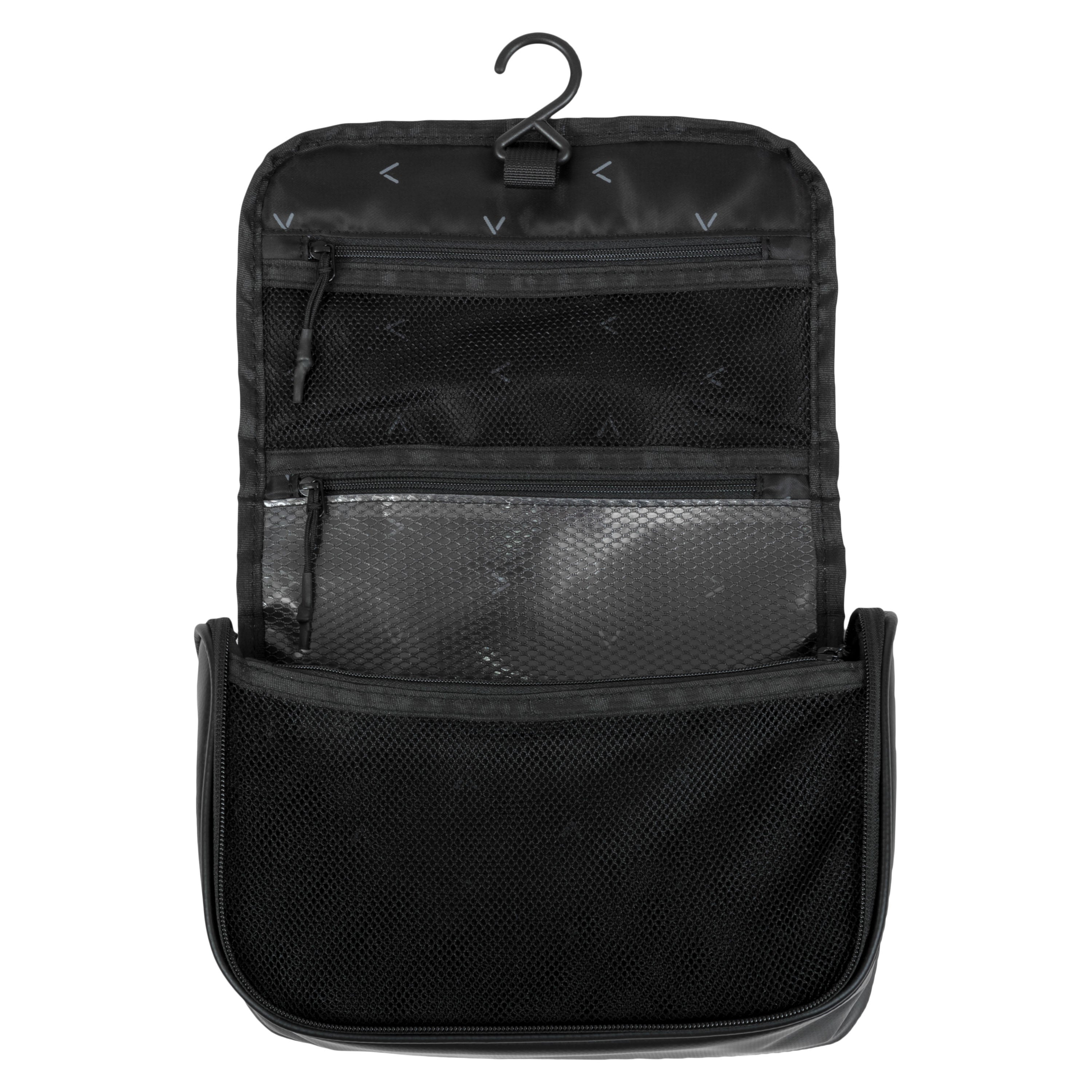BLACK VELTRA TOILETRY POUCH