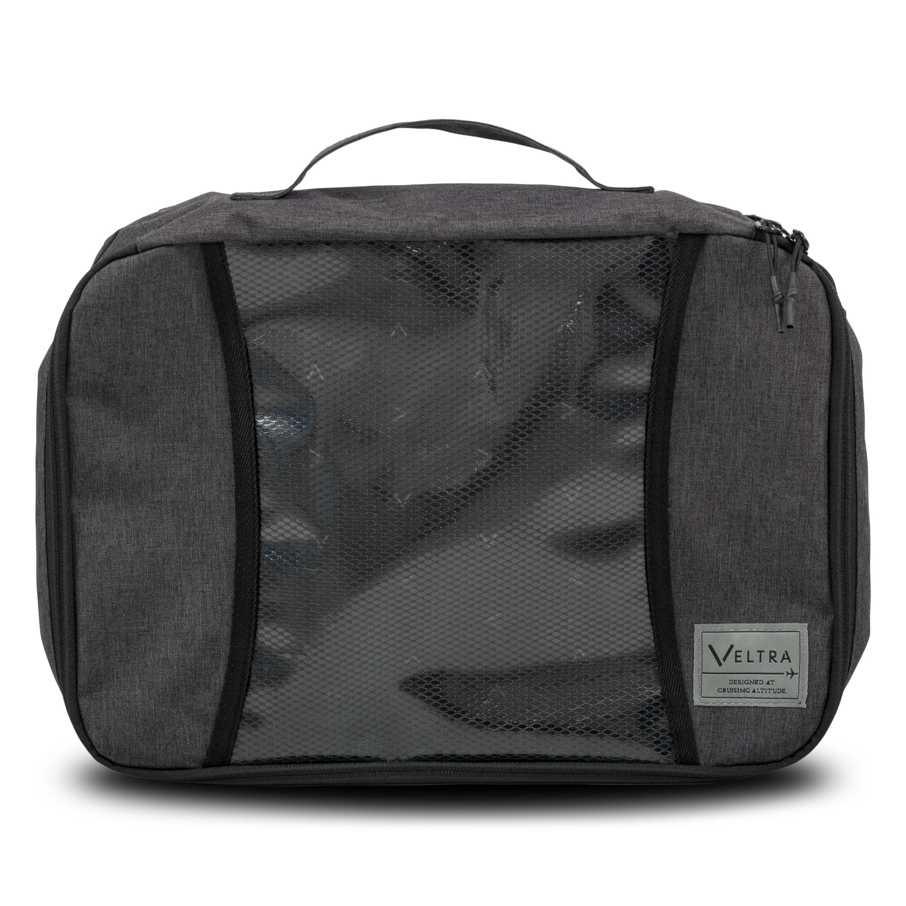 BLACK VELTRA LARGE PACKING CUBE