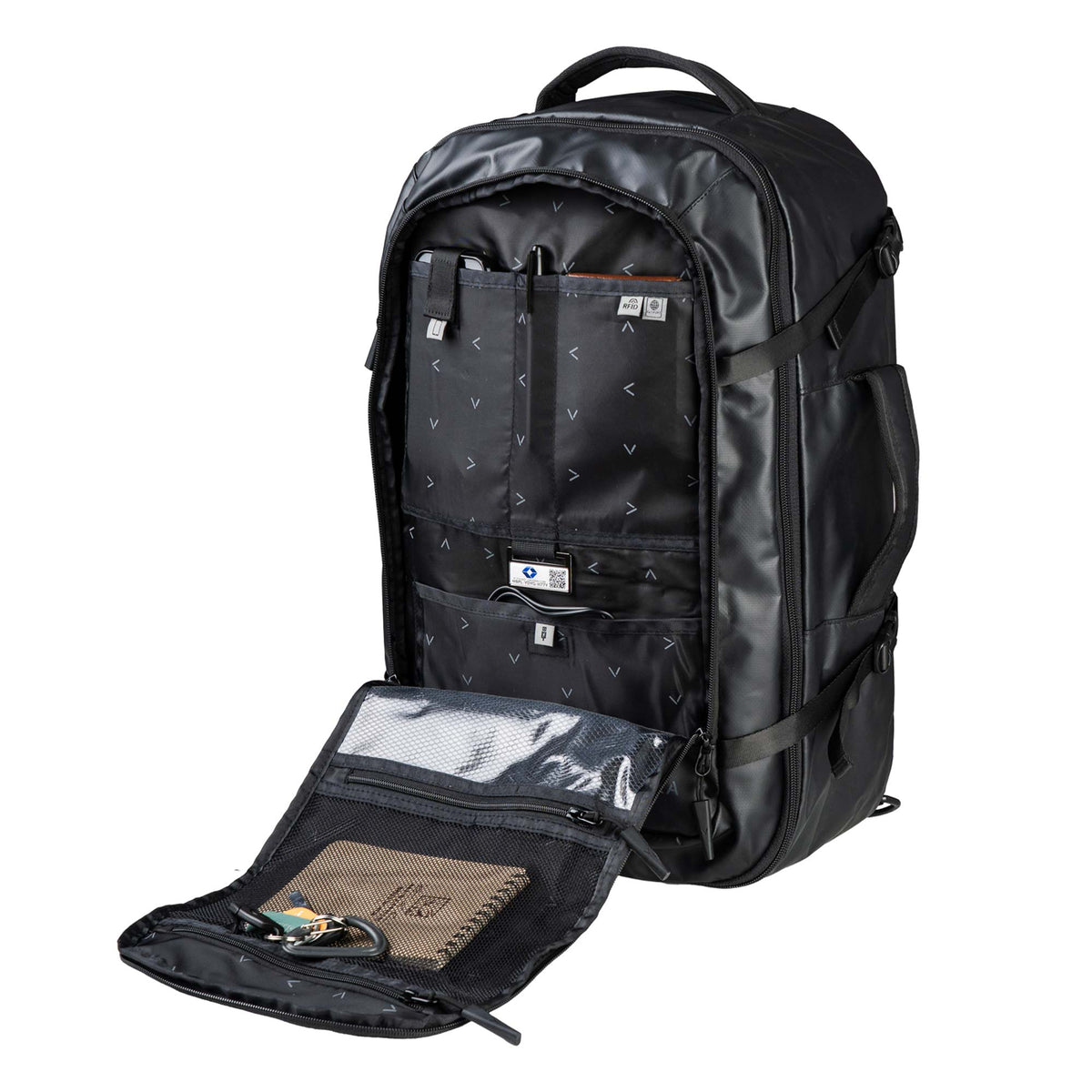 BLACK VELTRA CABIN BAG COMBO